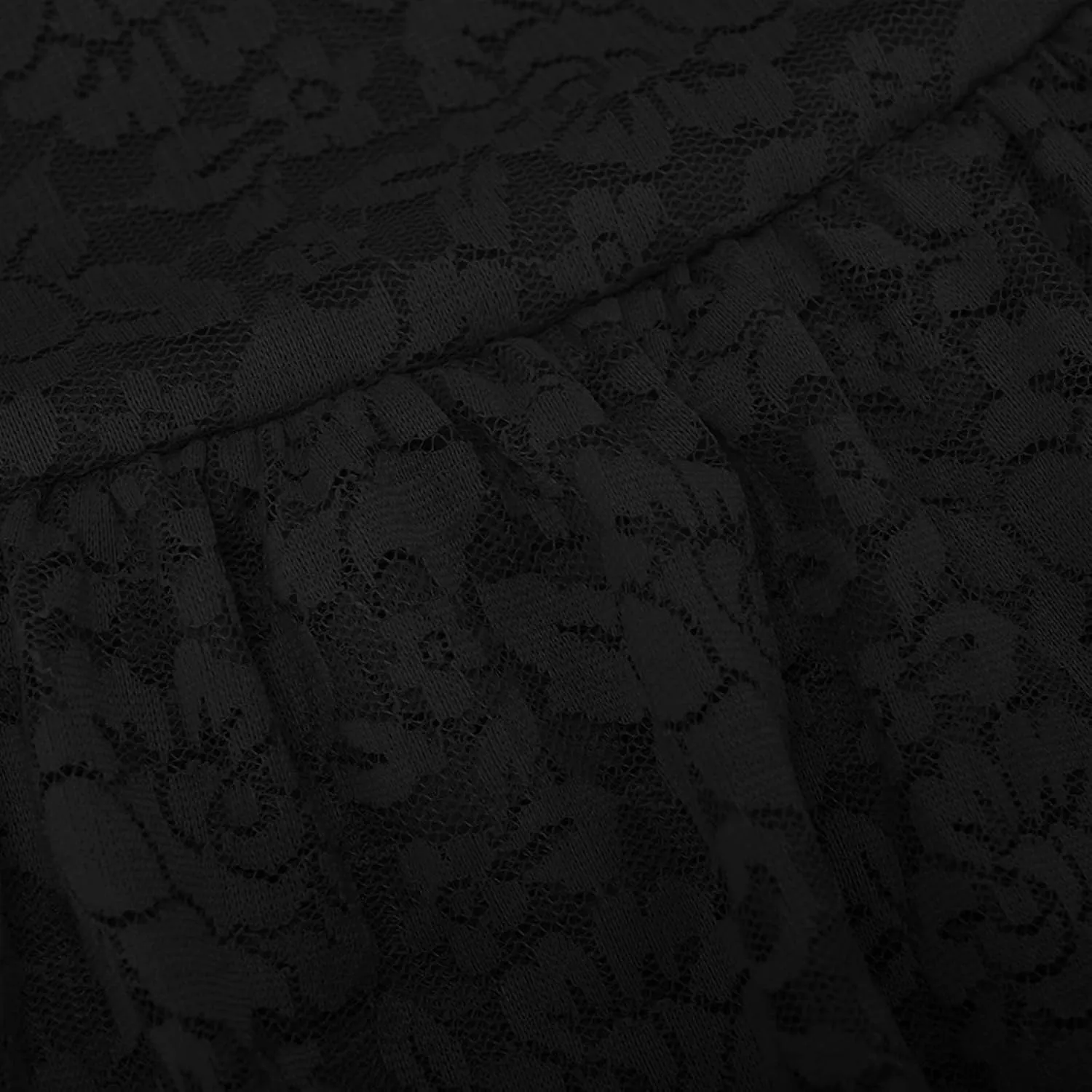 Women's Floral Lace Skirts Pleated Mini Skirt Sexy High Waisted Ruffles Lingerie Short Skirts Aesthetic Streetwear