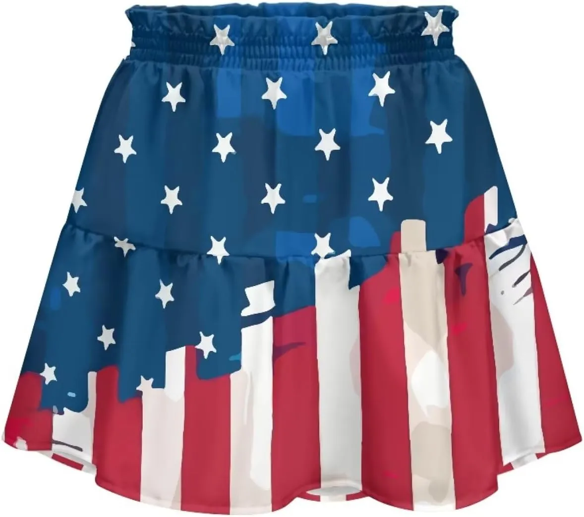 Women's Sexy Mini Skirt High Waist Flowy Summer Beach Aline Skirts for Night Clubs Music Festivals Party