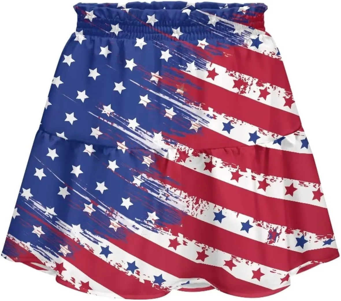 Women's Sexy Mini Skirt High Waist Flowy Summer Beach Aline Skirts for Night Clubs Music Festivals Party