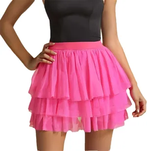 Women's Skirts Plain Mini High Waist A-Line Pleated Skirts