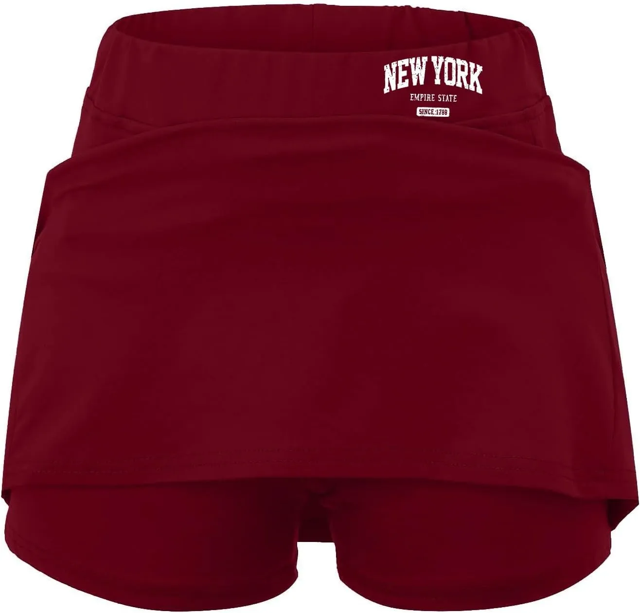 Womens Skorts with Pockets Tummy Control Activewear Tennis Skort Shorts 2 in 1 Summer Workout Golf Skirt with Pockets