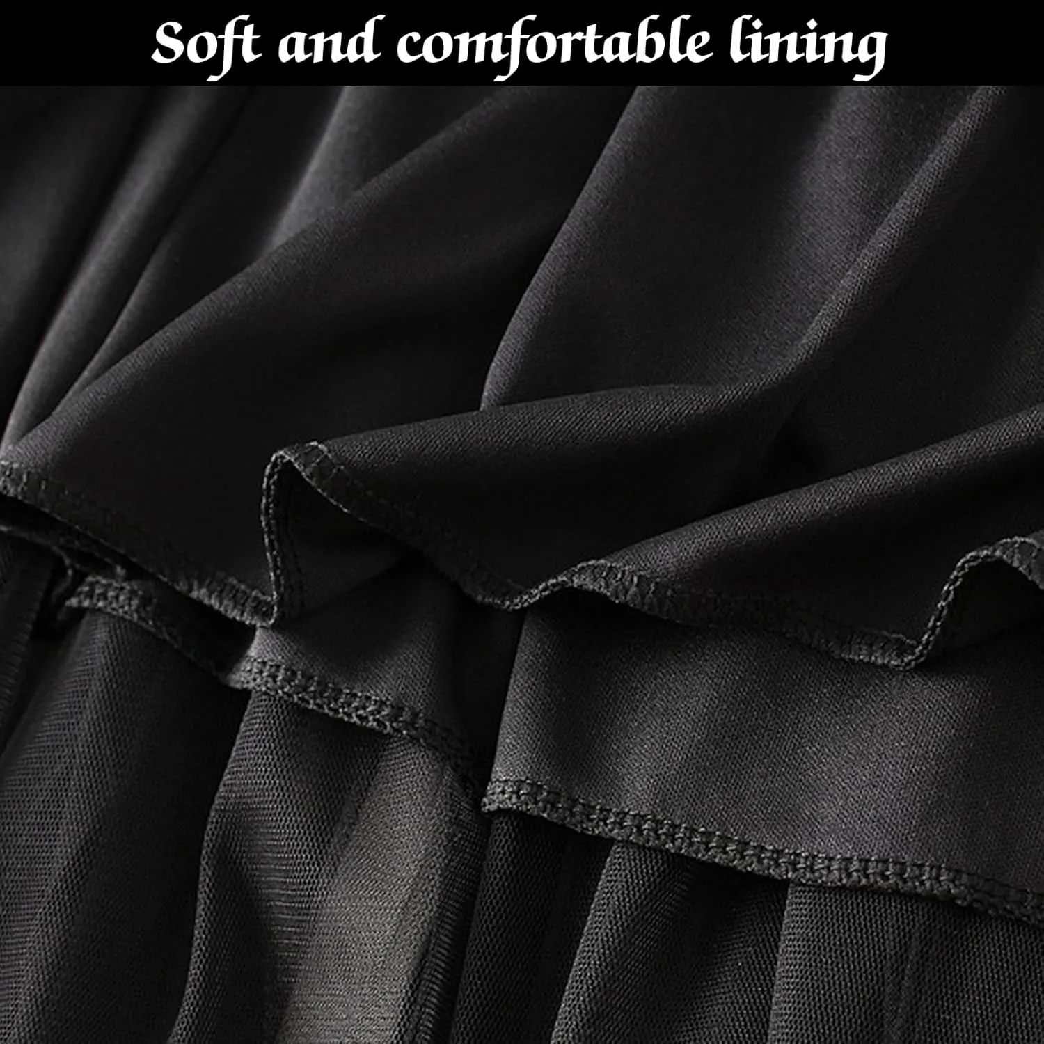 Women's Tulle Skirt Formal High Low Asymmetrical A-Line Fairy Elastic Waist Layered Long Midi Skirts